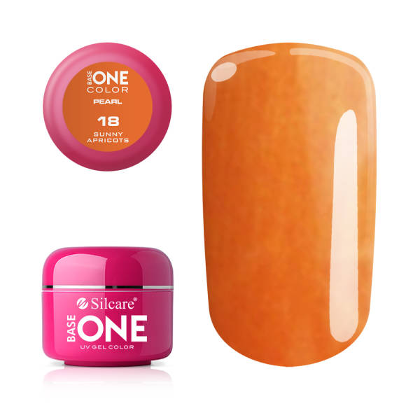 Base One Pearl UV-Gel 5g, 18 Sunny Apricots