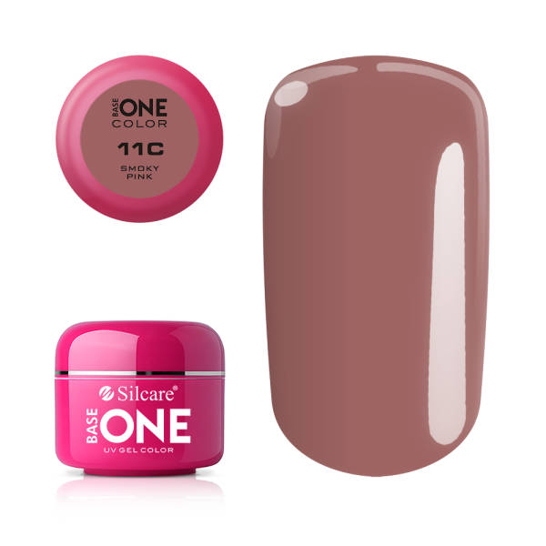Base One Colour UV-Gel 5g, 11C Smoky Pink