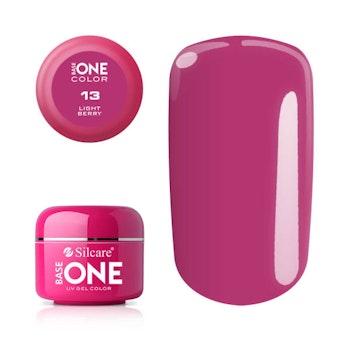 Base One Colour UV-Gel 5g, 13 Light Berry