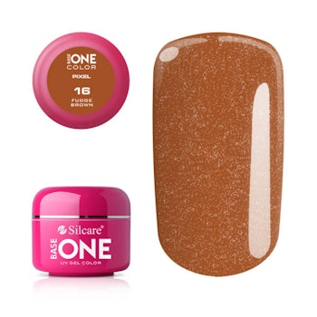 Base One Pixel UV-gel 5g, 16 Fudge Brown