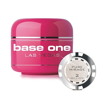 Base One Glitter UV-Gel 5g, Las Vegas - 02 Pure Mirage