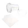 Oversized Clear Round Jelly Stamper