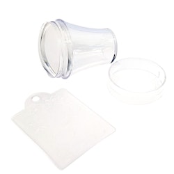 Oversized Clear Round Jelly Stamper