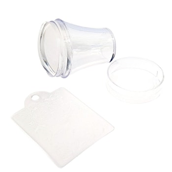 Oversized Clear Round Jelly Stamper