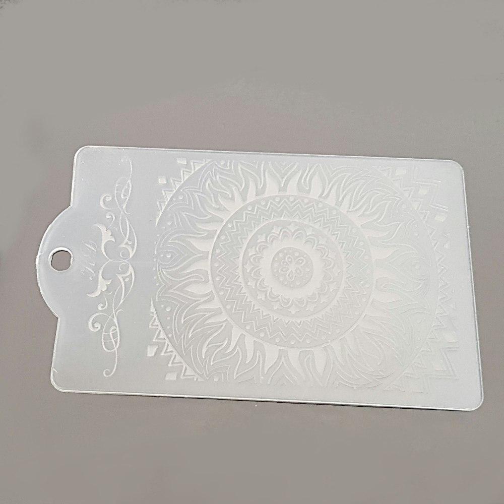 Clear Round Jelly Stamper