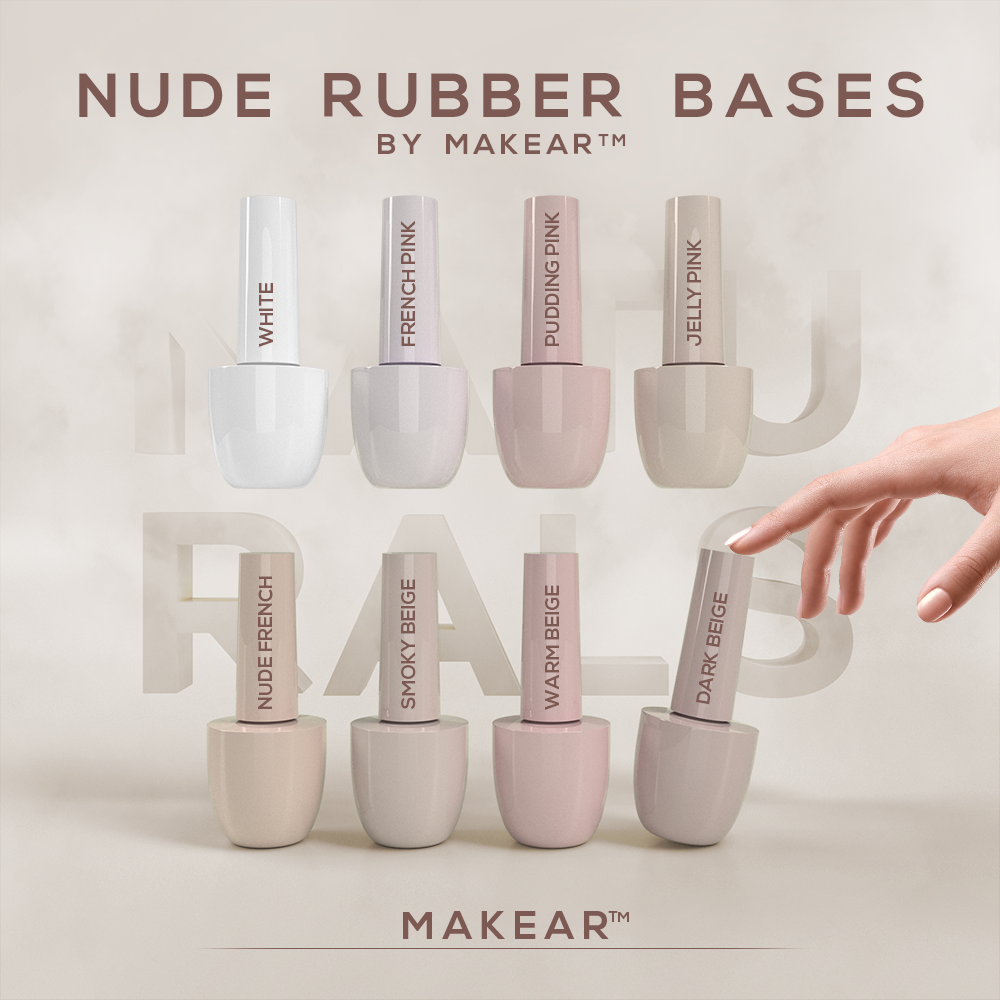Rubber Base - Makear 8ml, French Pink