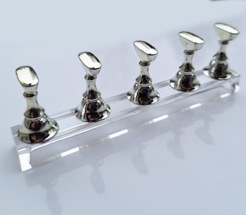 Nageldisplay, Plexi magnet OBS - guldfärgad