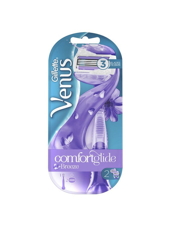 Gillette Venus Breeze Razor (+1 Extra Blad)