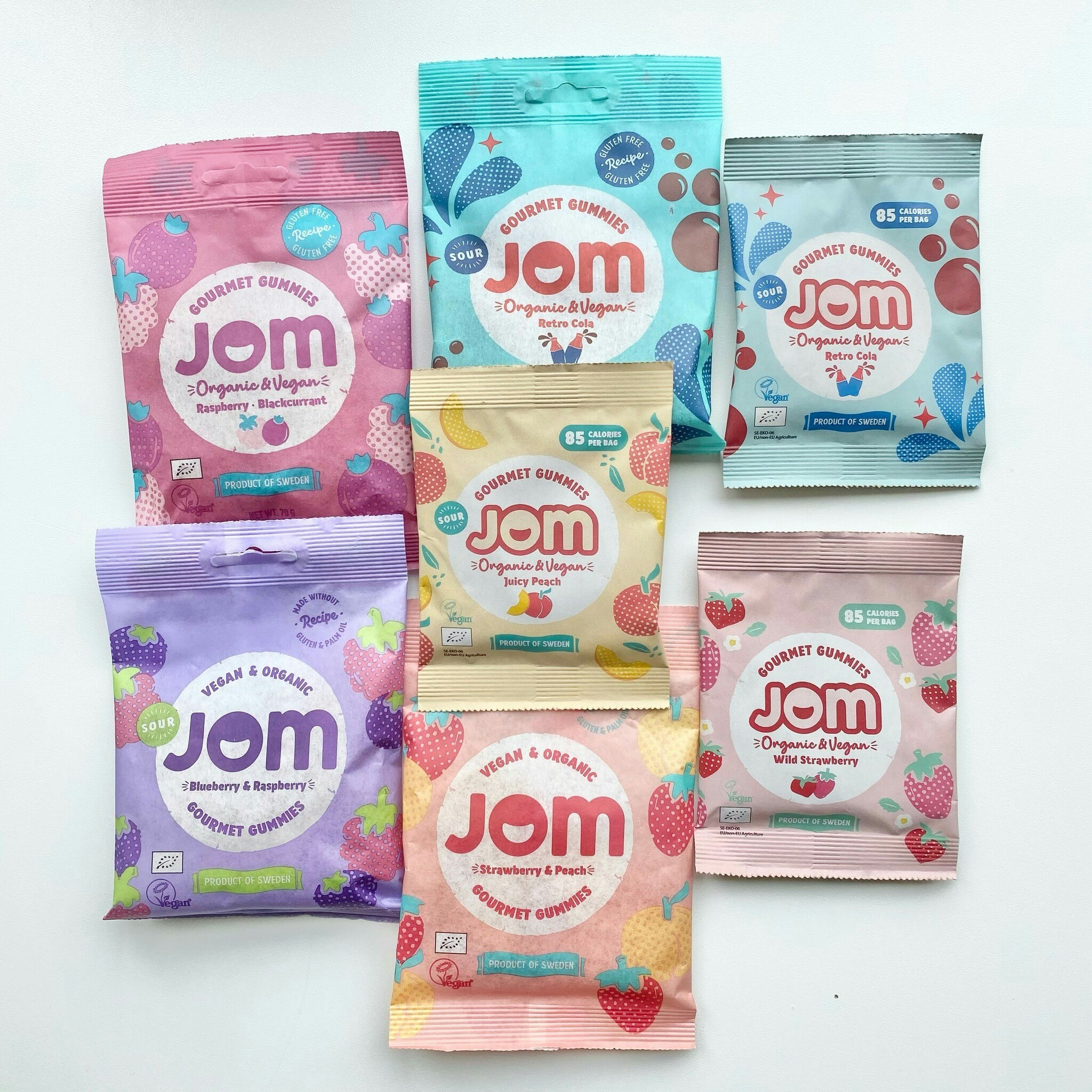 Jordgubbe Ekologiskt Godis Snack Pack