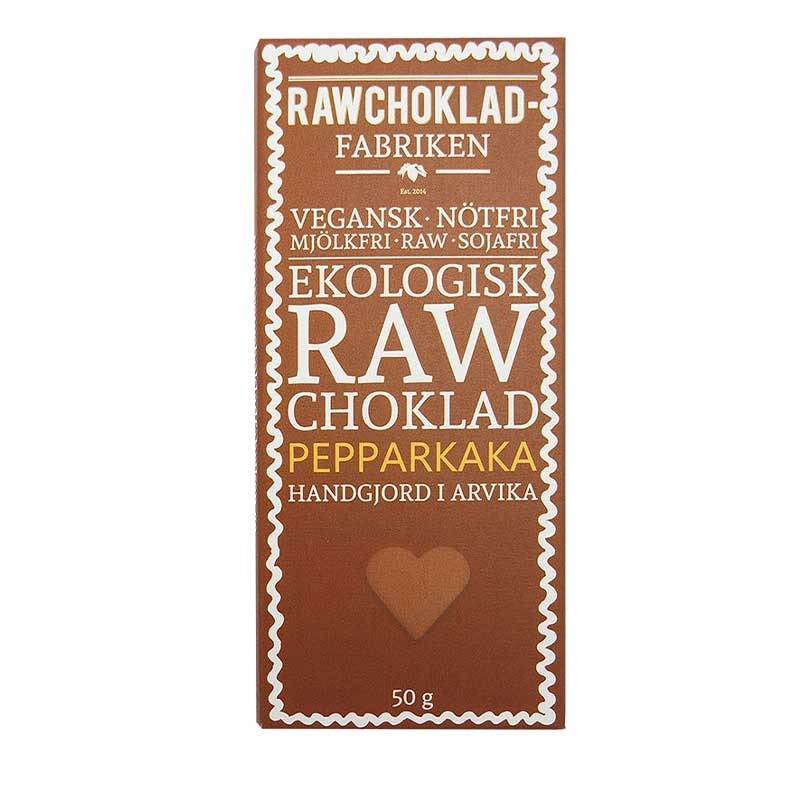 Choklad Pepparkaka Raw Eko
