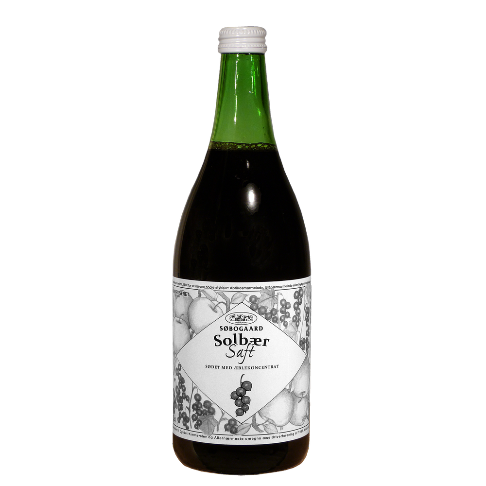 Svart Vinbärssaft - Utan socker Eko