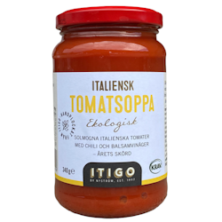Tomatsoppa Italienska Solmogna Tomater Eko