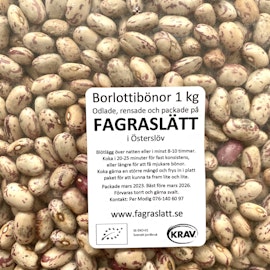 Borlottibönor 1 kg - Eko & Svenskodlat