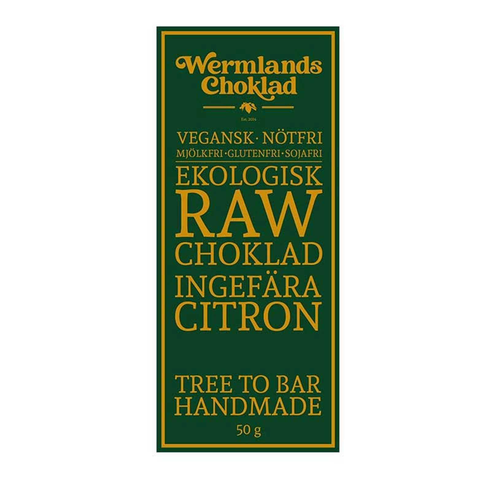 Choklad Citron Ingefära