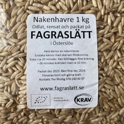 Nakenhavre 1 kg - Eko & Svenskodlat