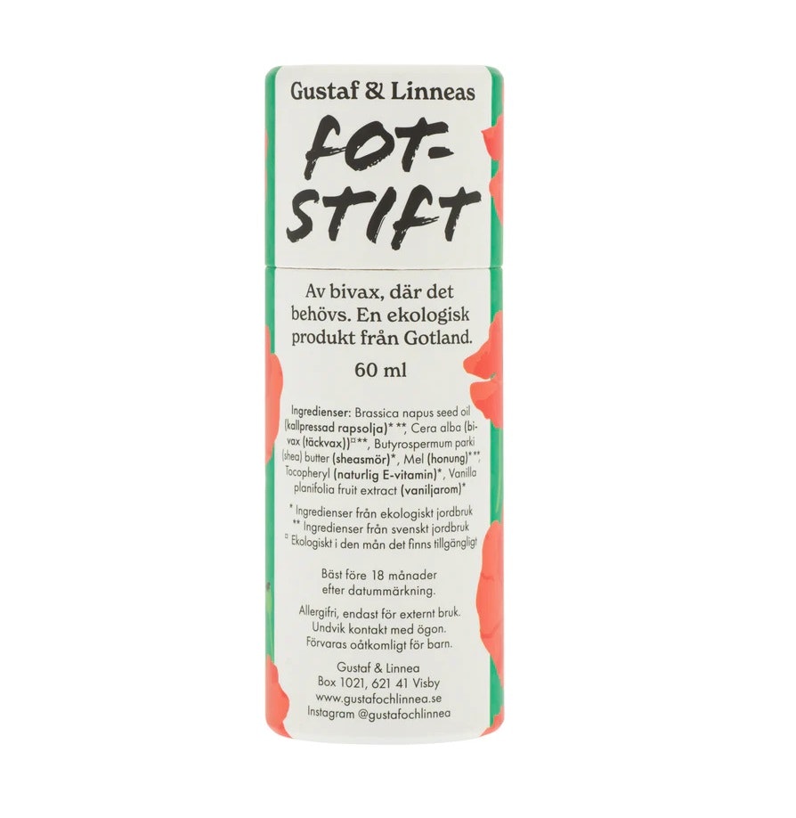 Fotstift Bivax & Honung 60ml