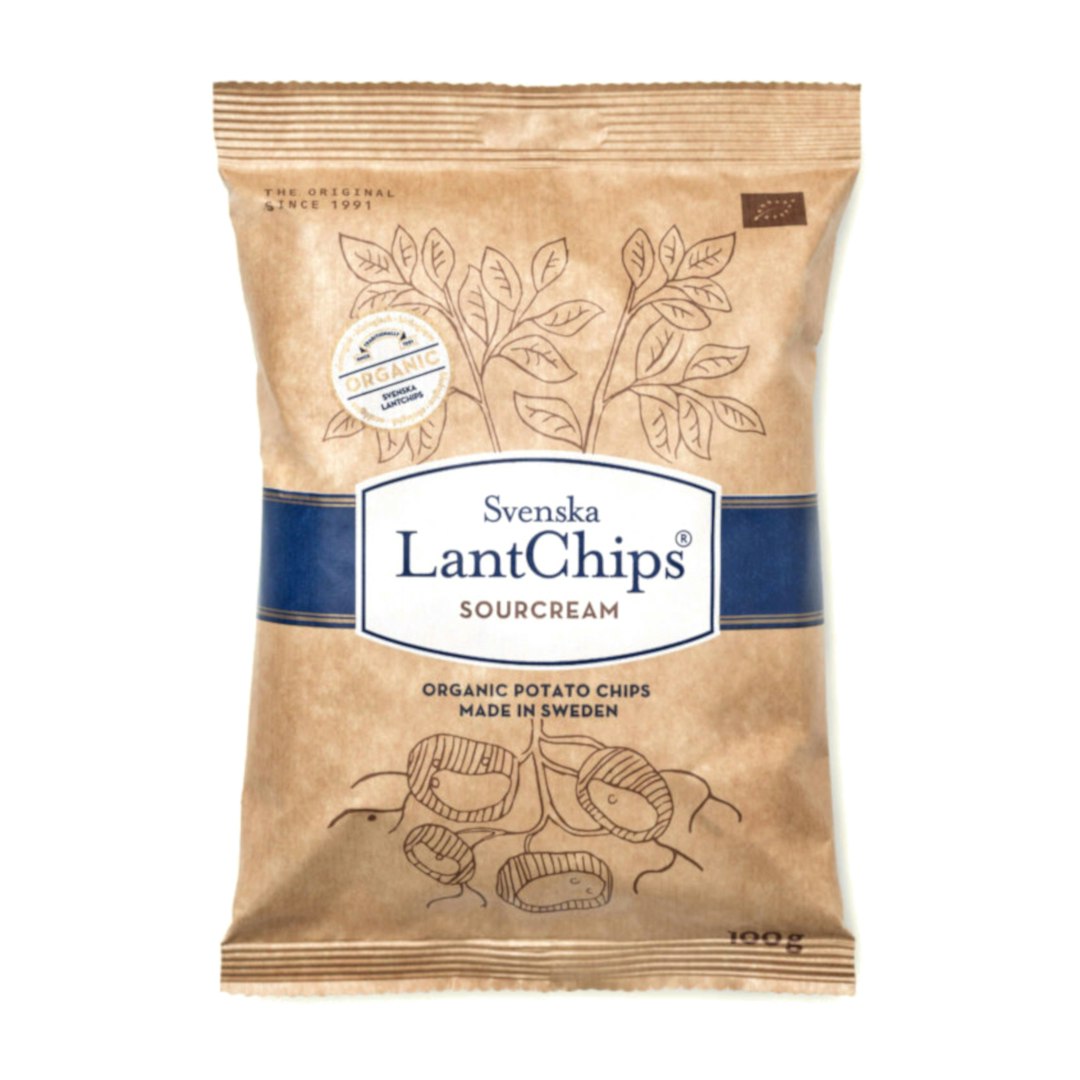 Lantchips Gräddfil Eko