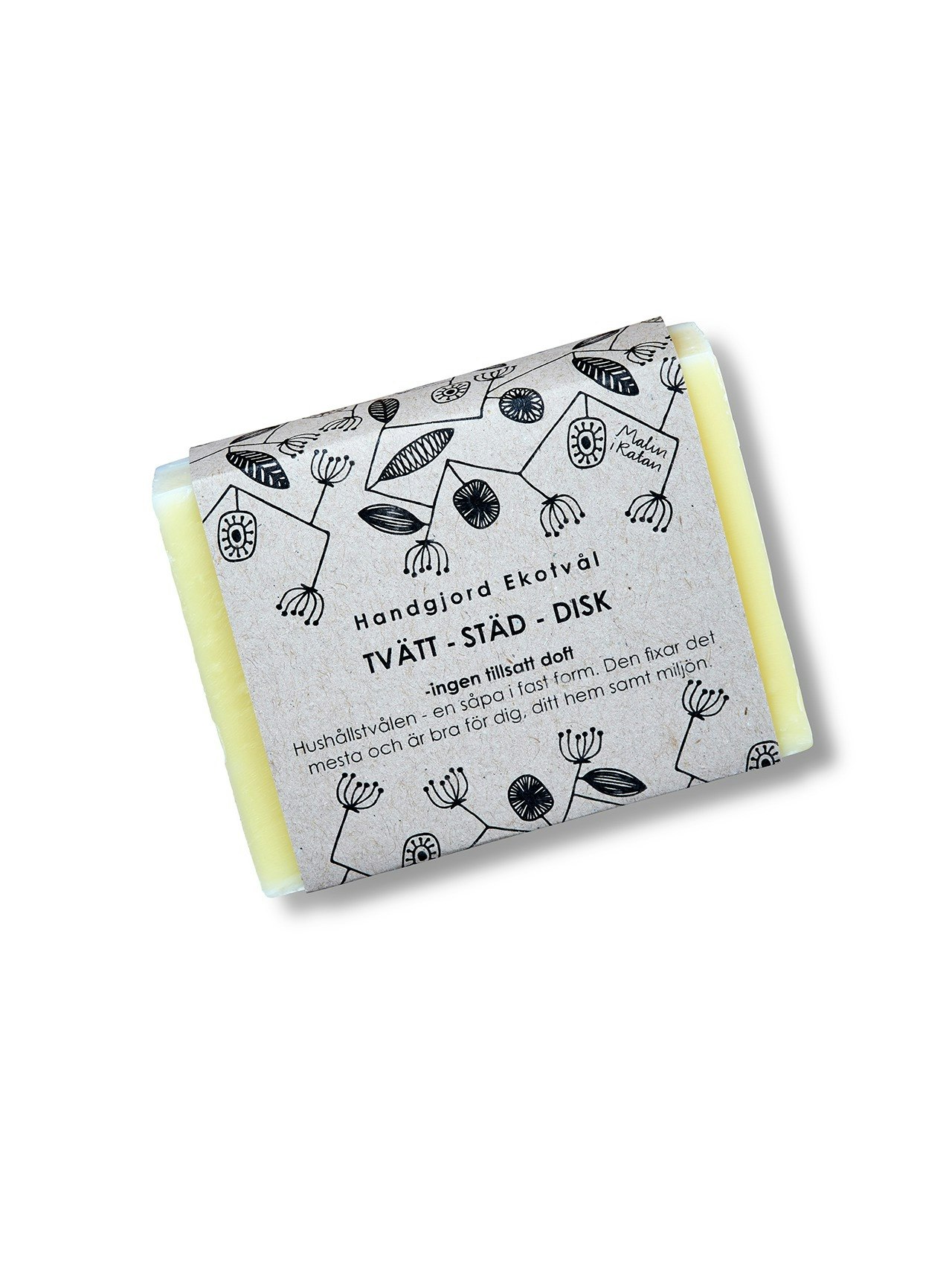TVÄTT STÄD DISK Eko tvål 160g - Mild Doft