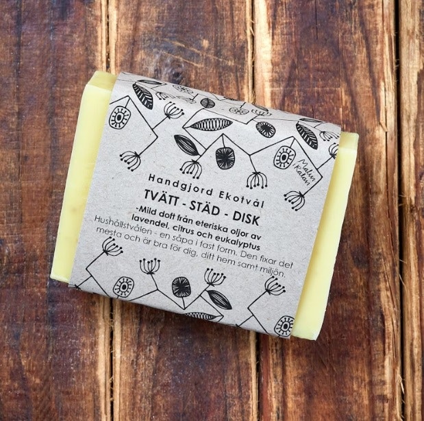 TVÄTT STÄD DISK Eko tvål 160g - Citrus Eukalyptus Lavendel