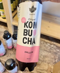 Kombucha Hallon Eko - Fel på etiketter