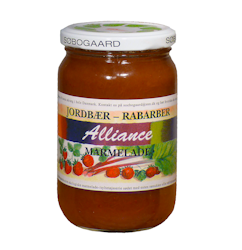 Marmelad Jordgubb & Rabarber Eko