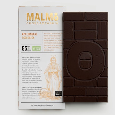 Apelsinskal 65% - Chokladkaka Eko