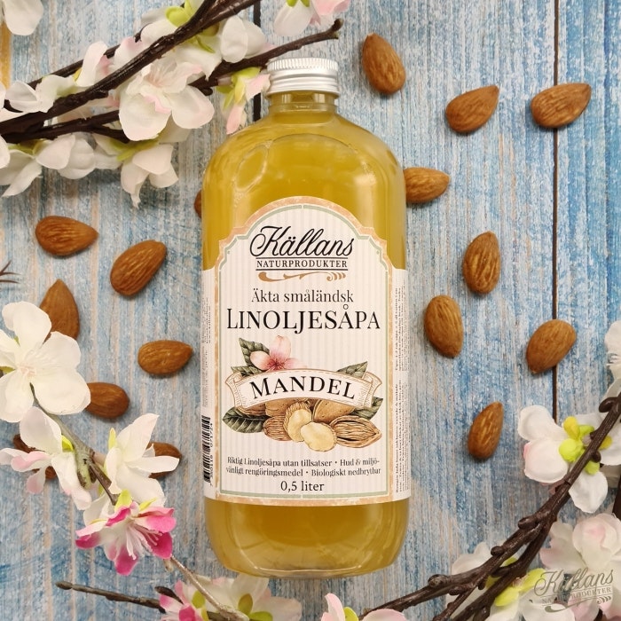 Linoljesåpa Mandel Källans Naturprodukter