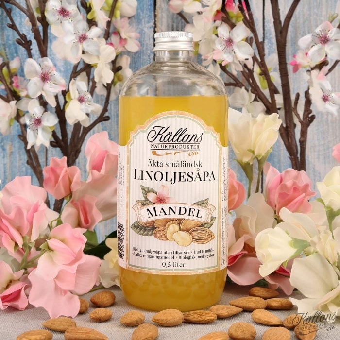 Linoljesåpa Mandel Källans Naturprodukter