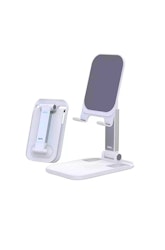 WHITE UNIVERSAL TABLE MOBILEHOLDER