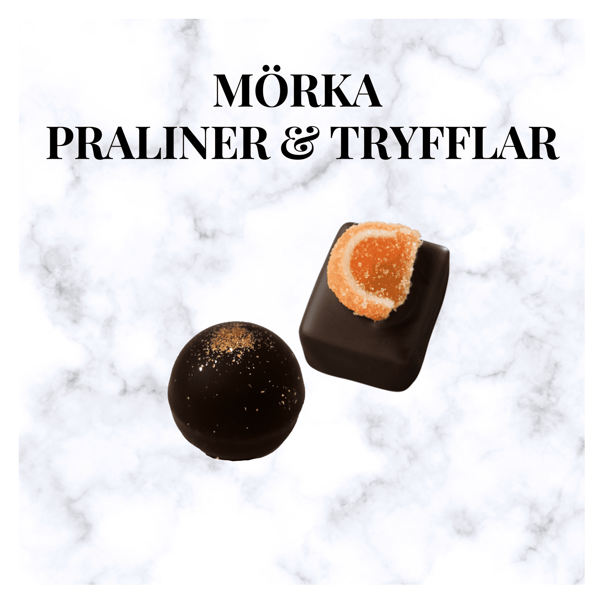 Mörk choklad - Pralinhuset