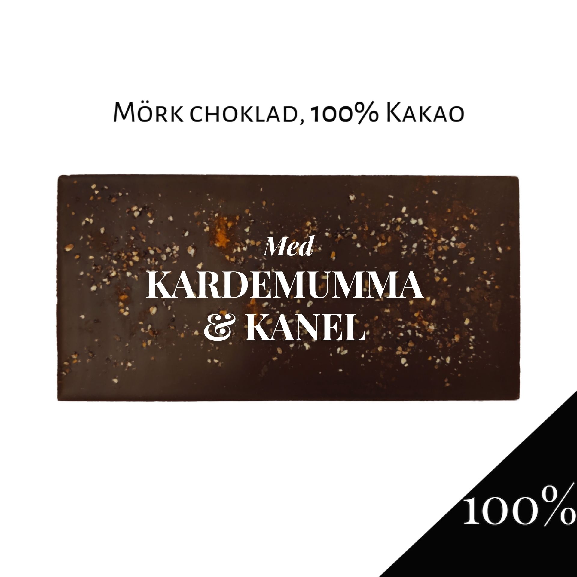 Pralinhuset - 100% Kakao - Kardemumma & Kanel