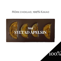 Pralinhuset - 100% Kakao - Syltad Apelsin