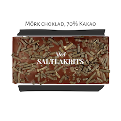 Pralinhuset - 70% Kakao - Saltlakrits