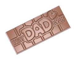 Pralinhuset - Chocolate Wish - 40% Kakao - Best Dad Ever