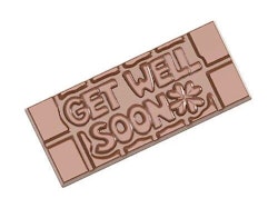 Pralinhuset - Chocolate Wish - 40% Kakao - Get Well Soon