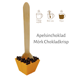 Pralinhuset - Drickchoklad - Apelsinchoklad - Chokladkrisp