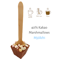 Pralinhuset - Drickchoklad - Mjölkfri - Marshmallows