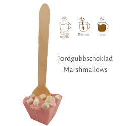 Pralinhuset – Drickchoklad - Jordgubbschoklad & Marshmallows