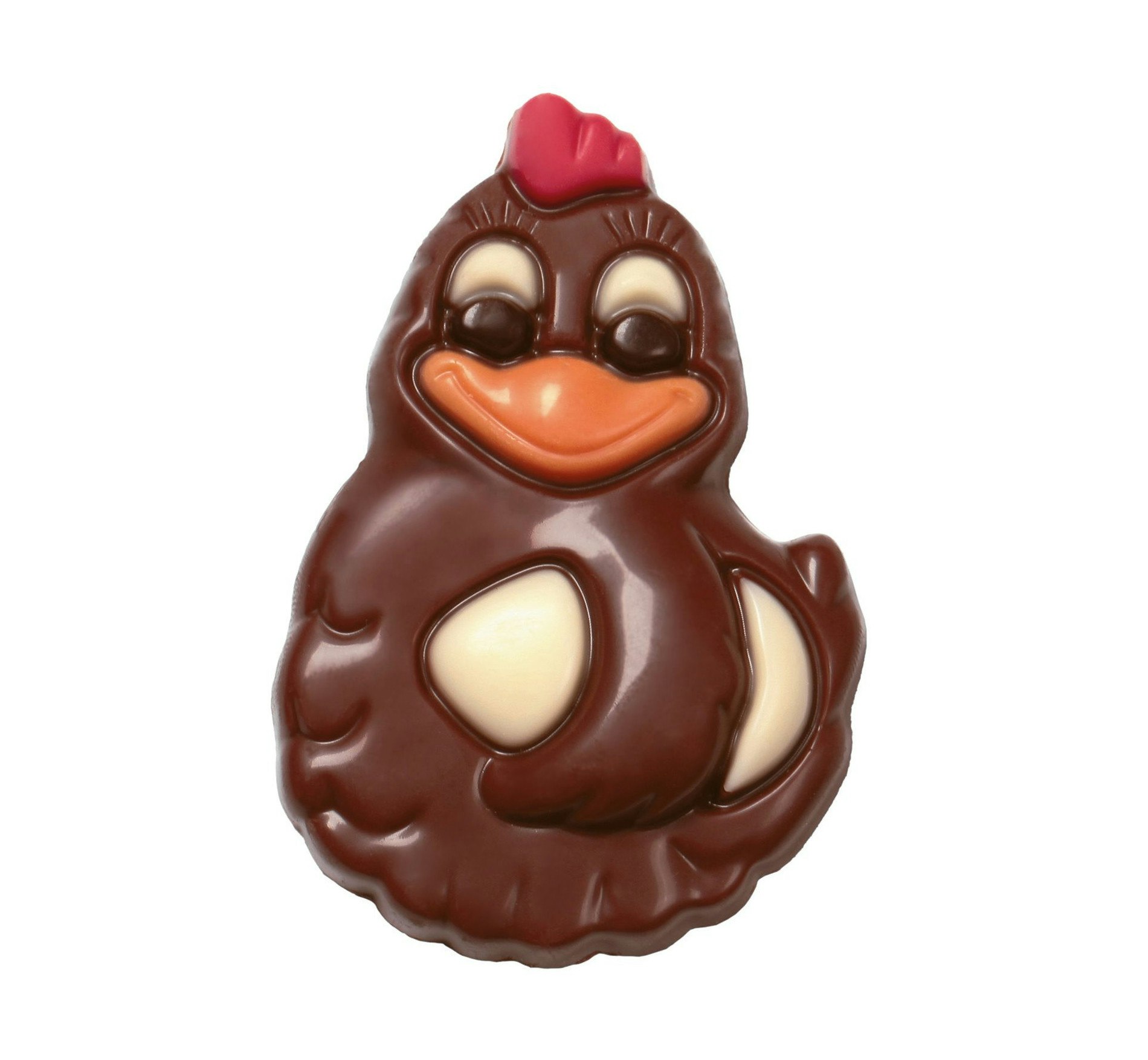 Påskfigur - Hönan & Ägget - Ljus Choklad
