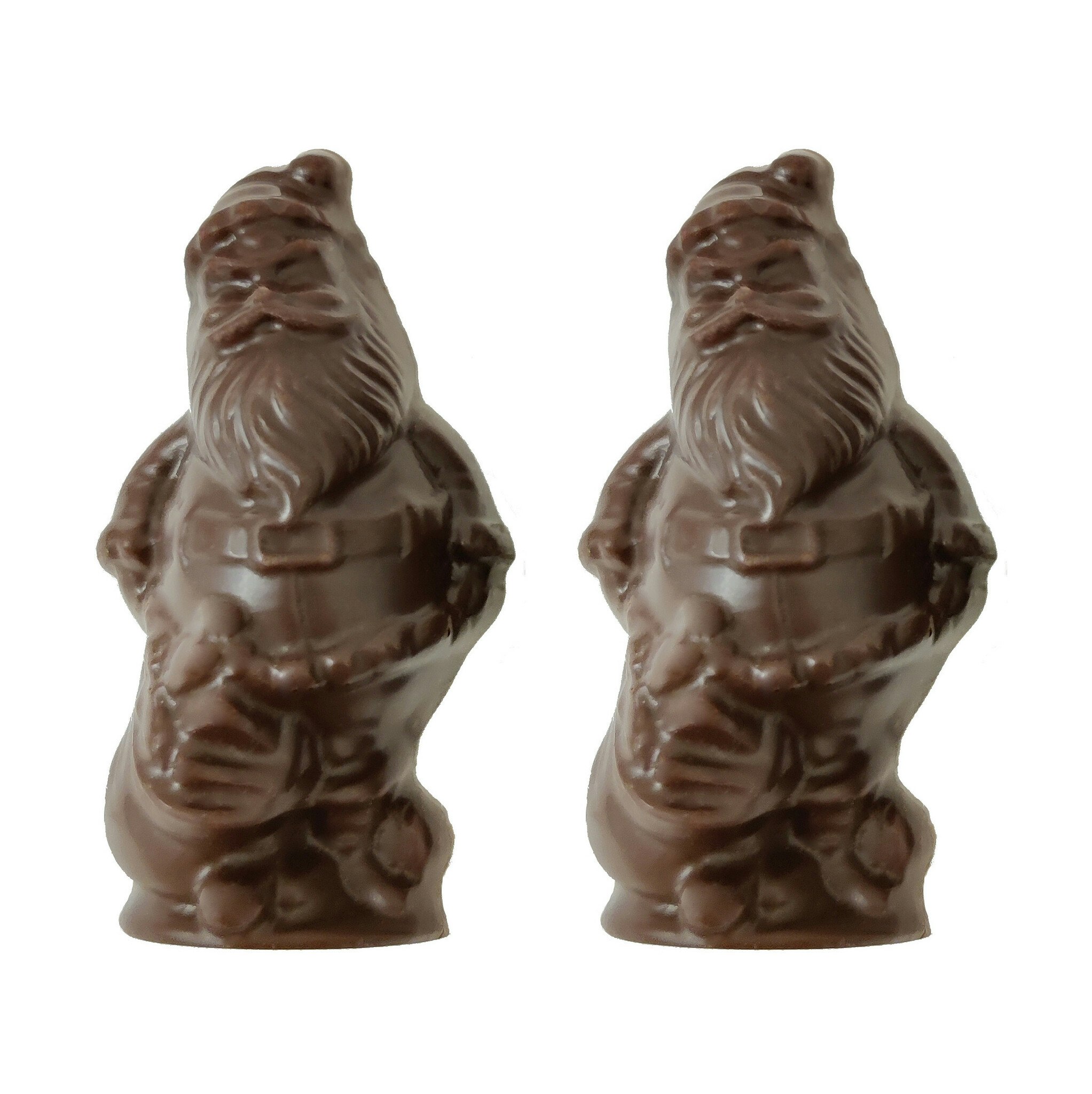 Pralinhuset - Julpåse - 2 pack Tomtar - Mörk Choklad - Utan tillsatt socker