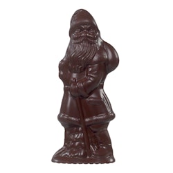 Chokladfigur - Tomte - Mörk Choklad