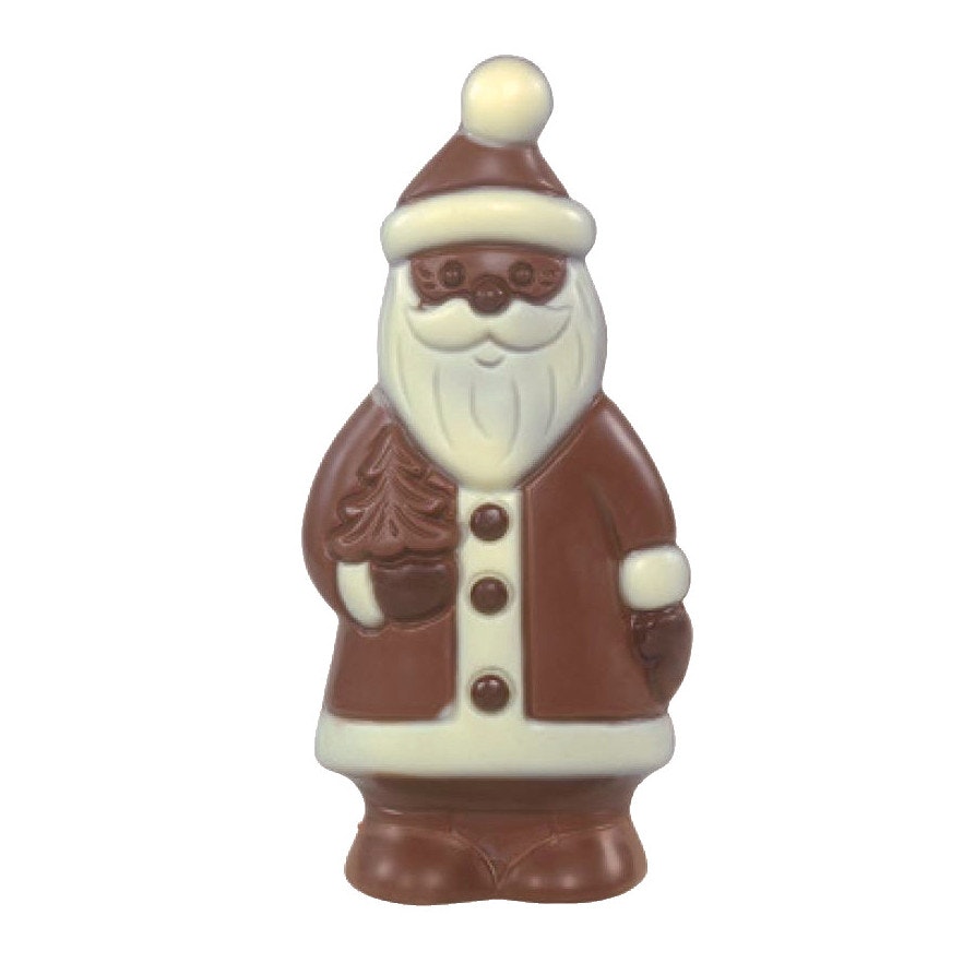 Chokladfigur - Tomte med Gran - 50g