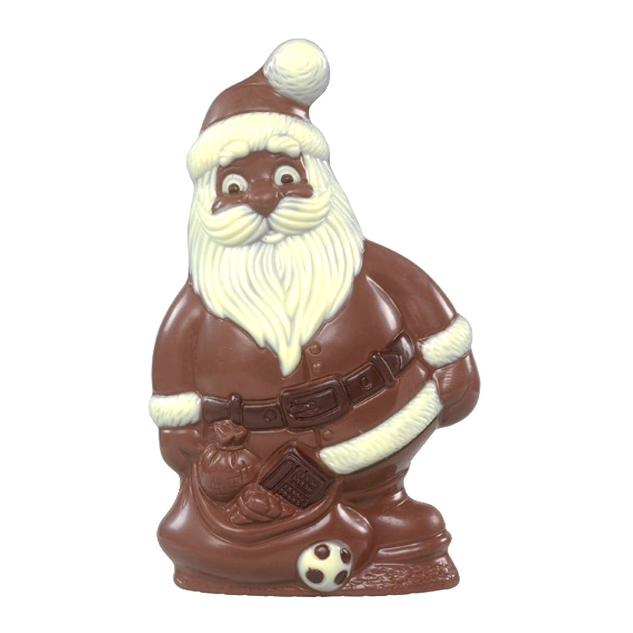 Chokladfigur - Tomte med Säck - 250g