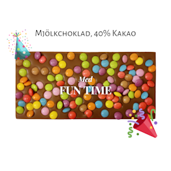 Pralinhuset - 40% Kakao - Fun Time