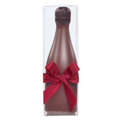 Chokladfigur - Flaska med Rosett - 100g