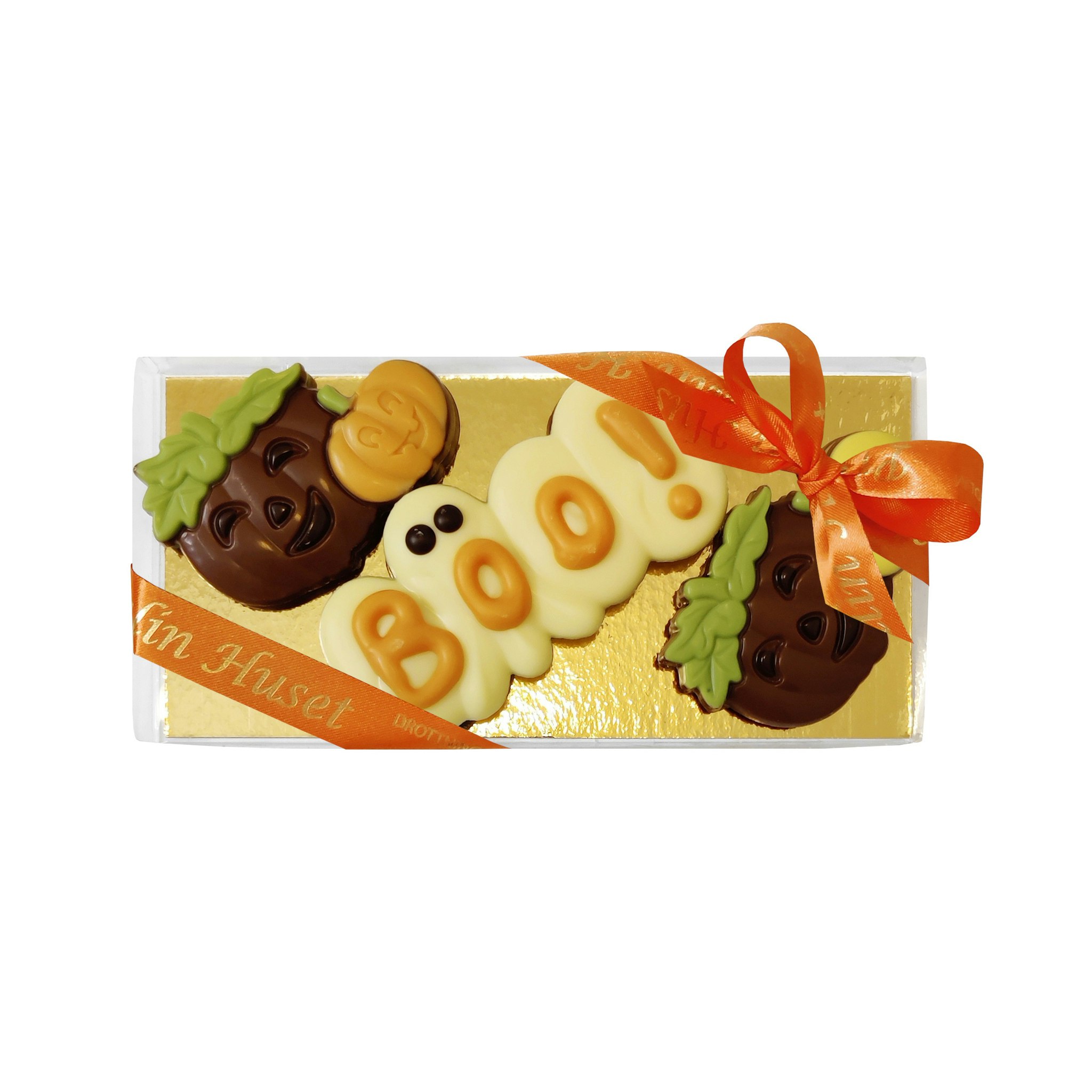 Pralinhuset - Spökvänner Ask - Vit- & Mjölkchoklad