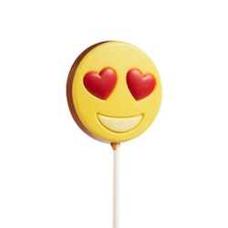 Chokladklubba - Hjärt Emoji - 25g