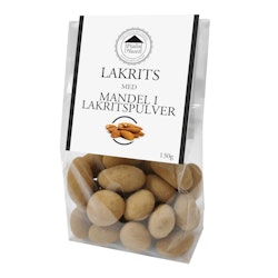 Pralinhuset - Mandlar i Lakritspulver