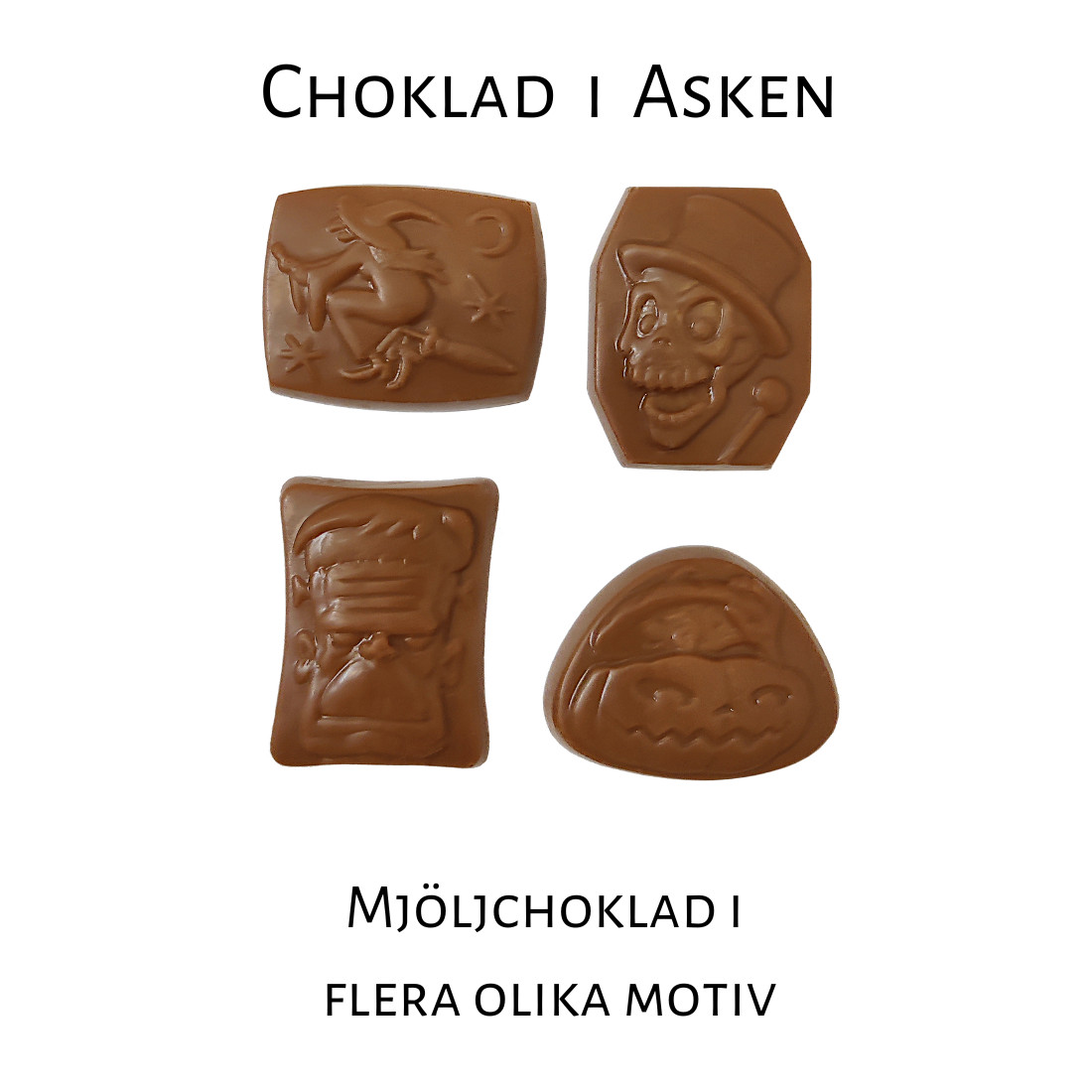 Pralinhuset - Chocolate Horrors! Mix - Mjölkchoklad