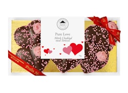 Pralinhuset Ask - Pure Love - Mörk Choklad & Strössel
